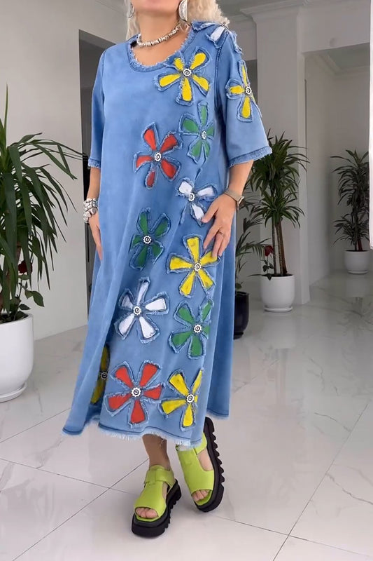 Floral Breeze – feminines Kleid mit Blumenprint